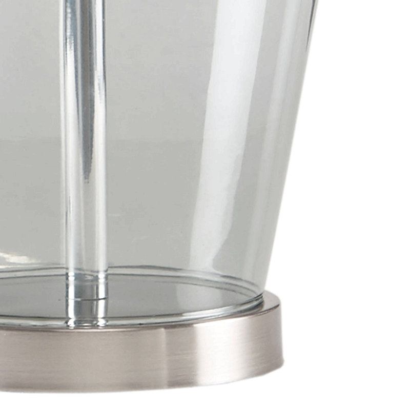 Harmony Angular Glass Table Lamp, Set Of 2