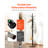 Freestanding Coat Rack Coats Tree Stand with Stable Marble Base & 6 Hooks