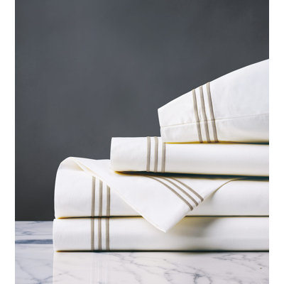 Tessa 100% Cotton Percale Sheet Set