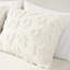Full/queen Duvet Cover With Chenille Fabric - Animal Design, 2 Standard Shams Textured Shams,