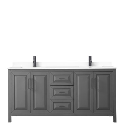 Ensemble de meuble-lavabo double 72 po Daria