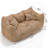 Soft Beanbag Chair With High Resilience Foam Core For 2 People-111092565
