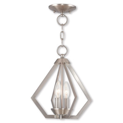 Lustre géométrique à 2 lumières Cathelijne