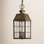 Nantucket Solid Brass Outdoor Hanging Lantern