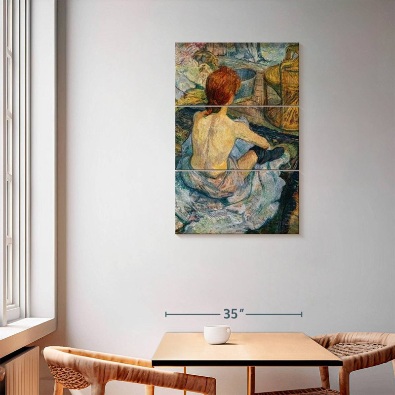 Leisha Rousse, 57" H x 36" W