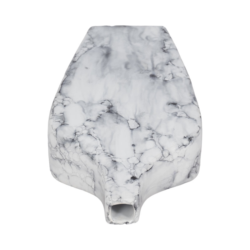 Karlin Marbled Vase, 11" H  x 5" W x 3" D