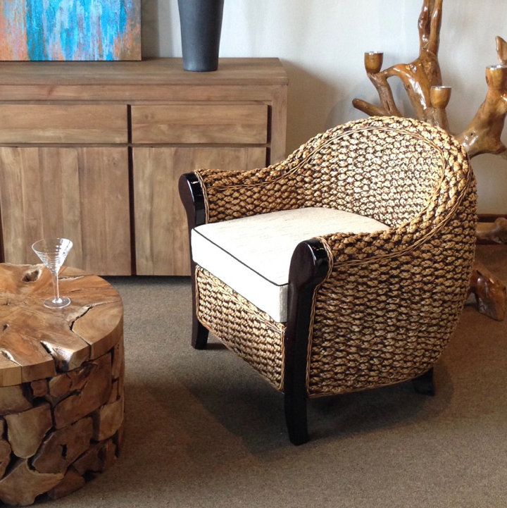 Fauteuil demi-tonneau Kylie