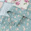 Ensemble de courtepointe multicolore réversible en coton patchwork-113246400-111686847