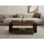 Table basse avec rangement Kenworthy Wheel