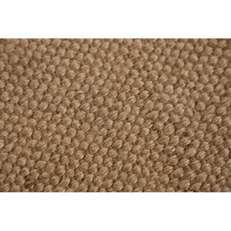 Tapis rayé en jute kilim 9 x 12