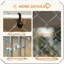 Steel Dog Fence with Canopy Dog Kennel Enclosure