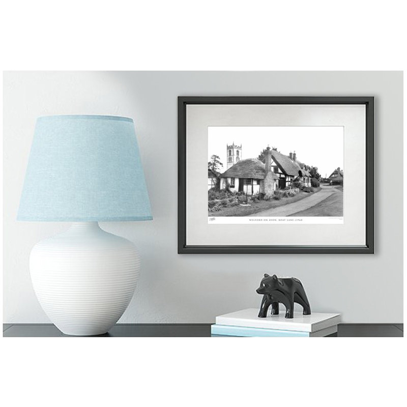 Welford On Avon, Boat Lane C1960 - Single Picture Frame Print, 60cm H x 80cm W x 2.3cm D