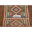 Geometric Kilim Oriental Wool Rug 3x4