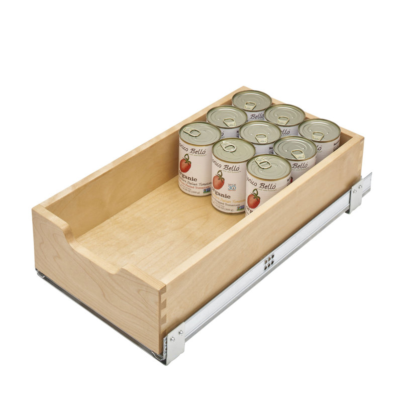 Rev-A-Shelf Standard Pullout Kitchen Cabinet Organizer and Drawer Box, 20.71" W x 22.2" L