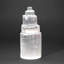 Medium Cats-Eye Selenite (8.5") Castle Tower From Morocco