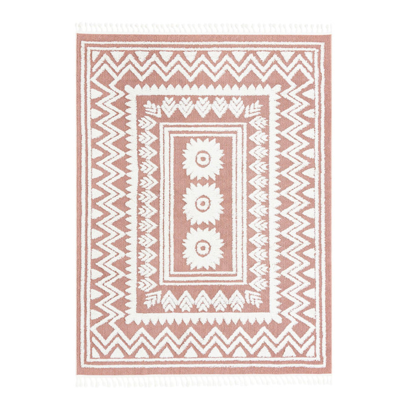 Mabeline Geometric Indoor Rug, Rectangle 7'10" x 10'