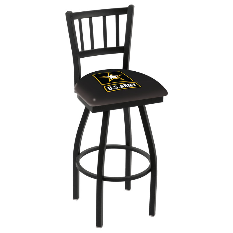 Tabouret de comptoir pivotant de 25 po NCAA, Armée des États-Unis, 25 po de hauteur