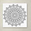 « stars mandala », impression sur toile tendue-19433510