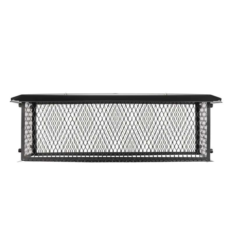 Steel Chimney Cap, 14" H x 35" W x 17" D