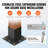 VEVOR Black Metal Hardware-95036856