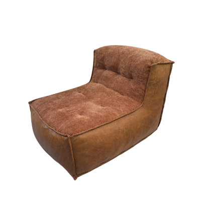 Elegant Single-Seater Armchair with Sculptural Backrest and Integrated Side Table for Enhanced Living Room Comfort and Style