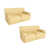 Similicuir jaune