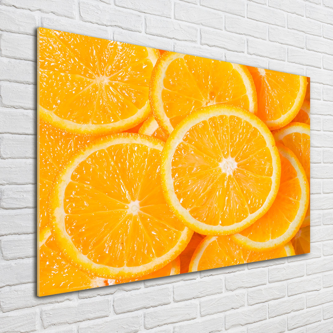 Glasbild Orange Slices