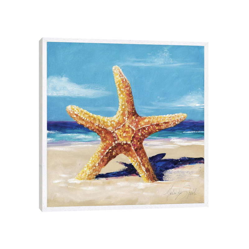 Star by Malenda Trick - Gallery-Wrapped Canvas Giclée on Canvas, White Framed, 66.04 cm H x 66.04 cm W
