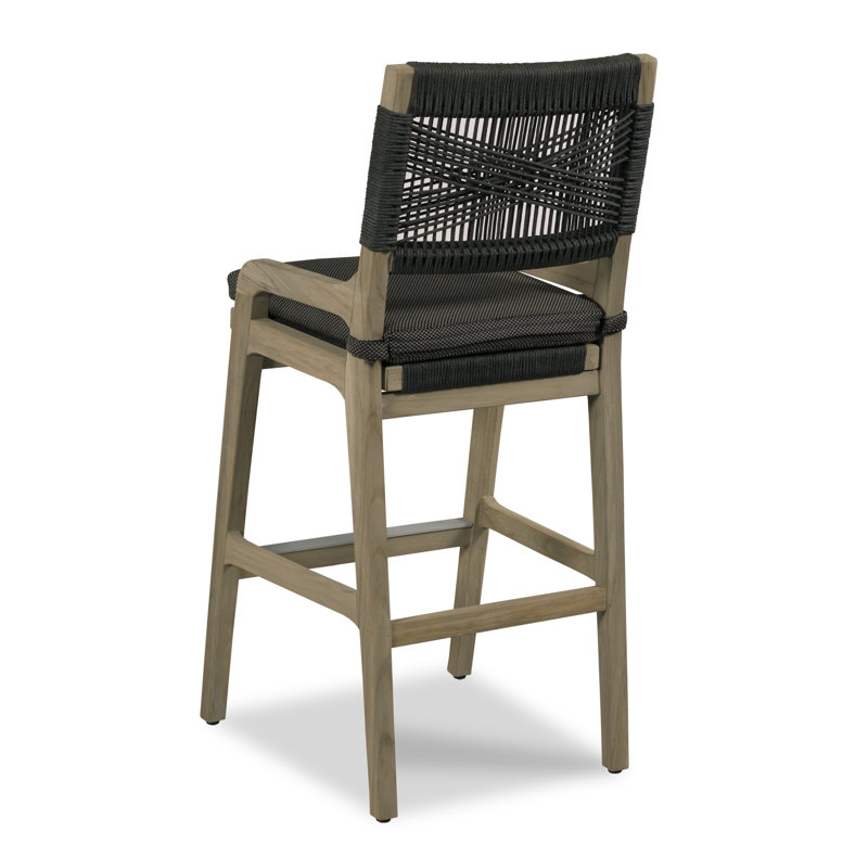 Bellevue Outdoor Teak Bar Stool, Bar Stool
