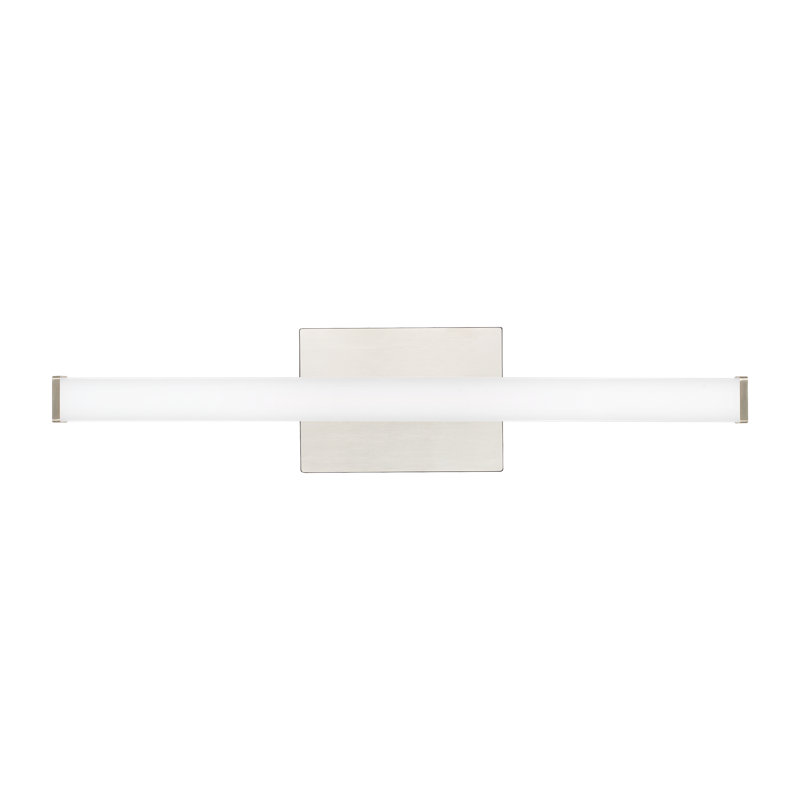 Lufe Square 24 Bath, Satin Nickel