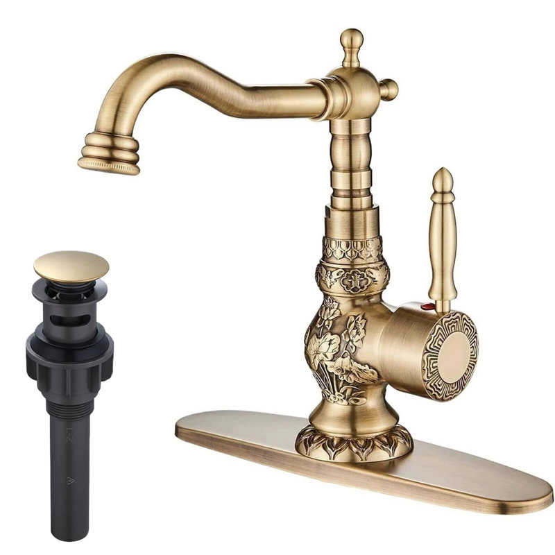 Robinet de lavabo pour salle de bain Robinet pour vasque de salle de bain, Hauteur de 9 po, Oui