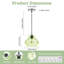 Luminaire suspendu 1 lumière Berngar-1564830400