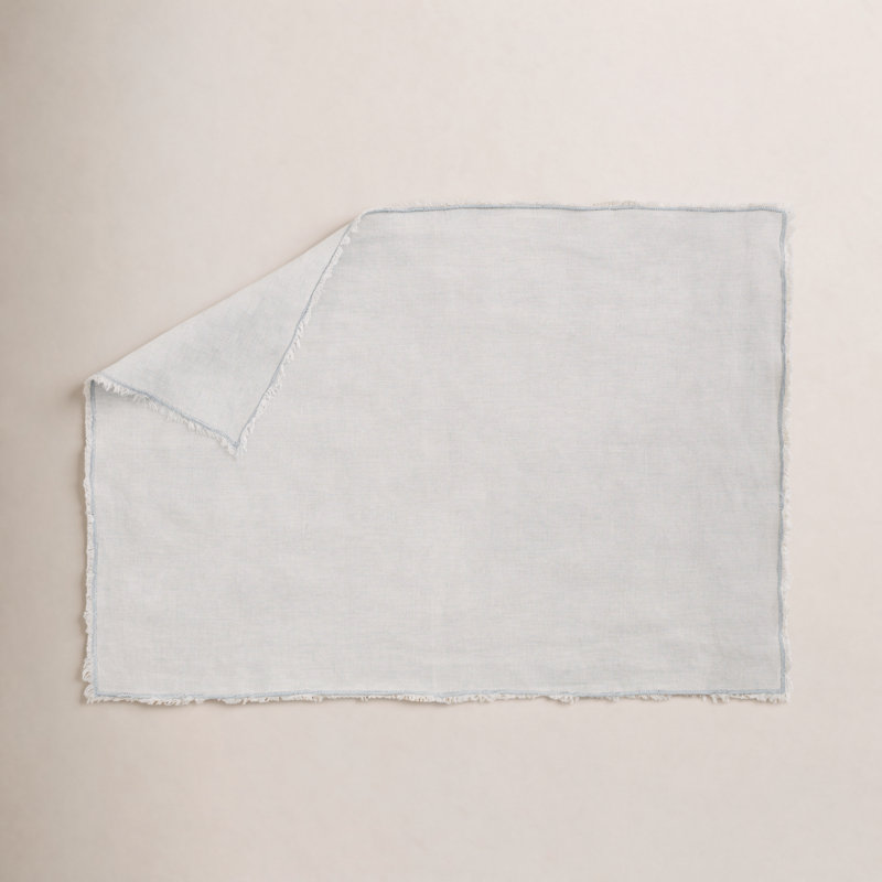 Napperon Zadia, Bleu / gris