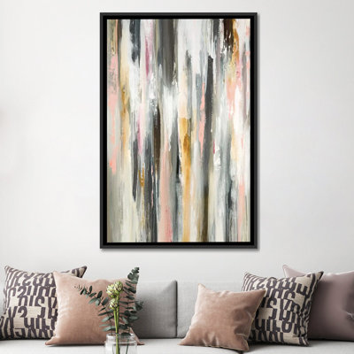 «Colored Ripple I», reproduction sur toile