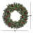 36" LED Forest Berry Fir Wreath