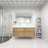 60" Wall Mounted Double Bathroom Vanity-71072226