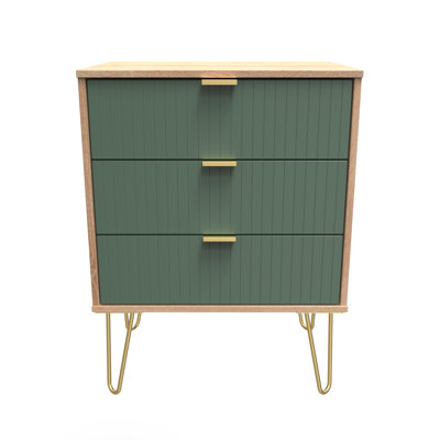 Beranda 3 Drawer Chest (Ready Assembled)