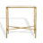 Isabellina Metal and Glass Accent Table-980016891