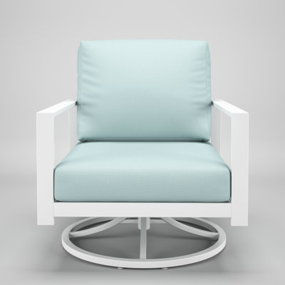 Townsend Metal Outdoor Chair With Sunbrella Cushion by Birch Lane