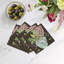 Grandes serviettes de table en satin de coton Monkey-1079492703
