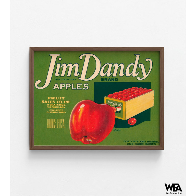 Impression rétro, impression rétro, affiche de pomme rétro, œuvre de bureau Vegan Boss, impression de affiche murale pomme rouge