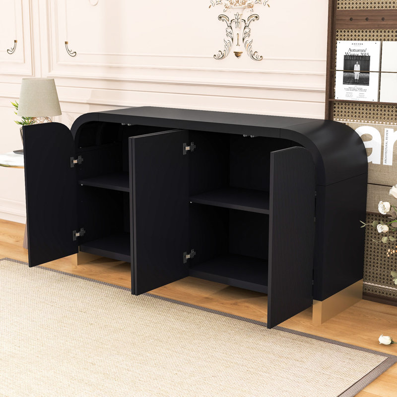 Buffet Modern Wave, Noir