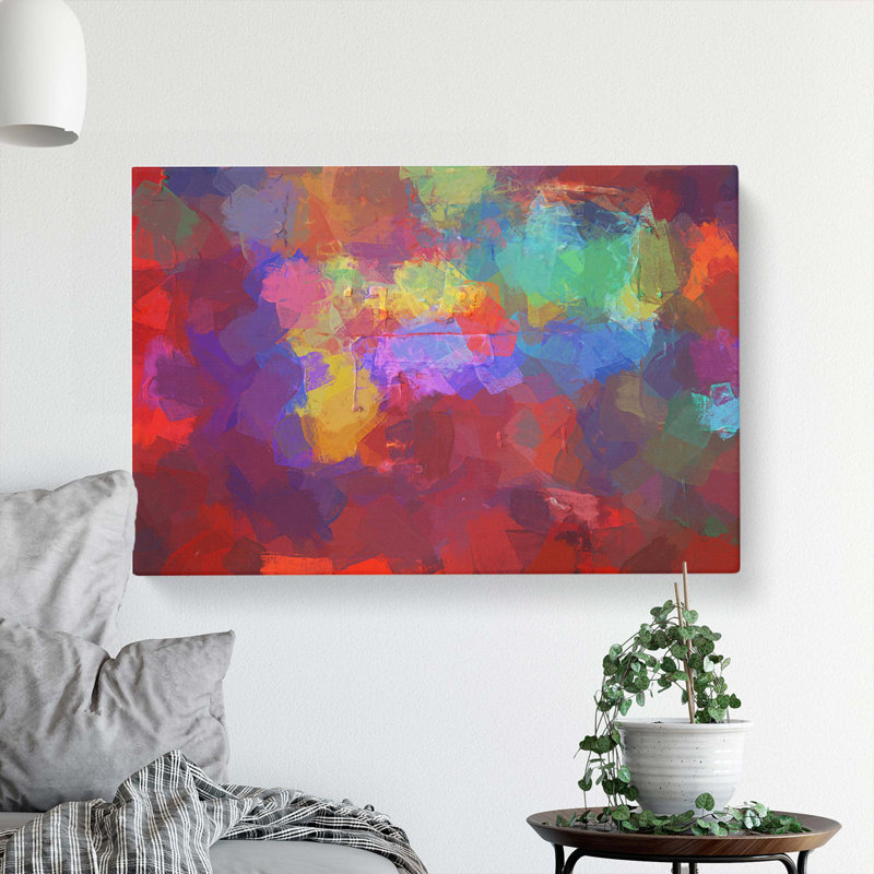 Eternal Thoughts in Abstract - Wrapped Canvas, 35cm H x 50cm W x 3cm D
