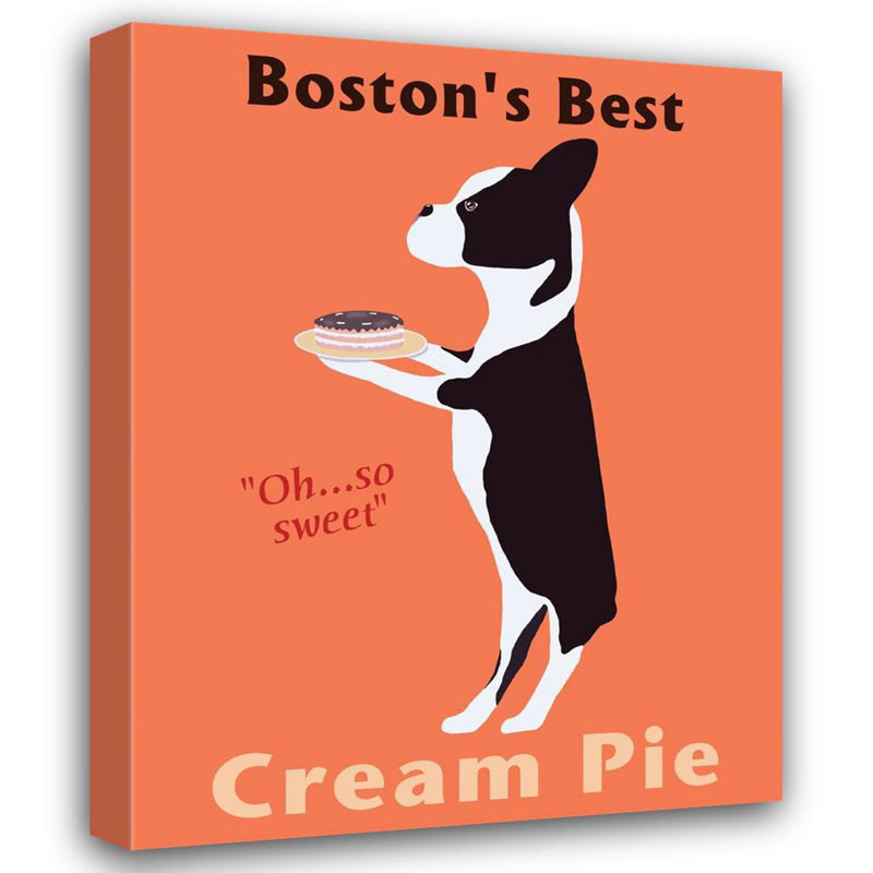 Boston's Best Cream Pie, 24" H x 19" W