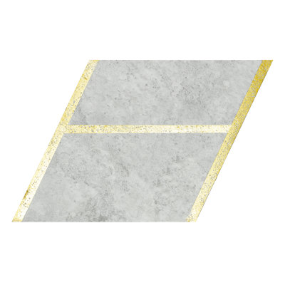 Carreau de mosaïque auto-adhésif en pierre 4 po x 4,6 po