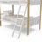 Caribou Storkcraft Solid Hardwood Twin-over-Twin Bunk Bed-1836156547