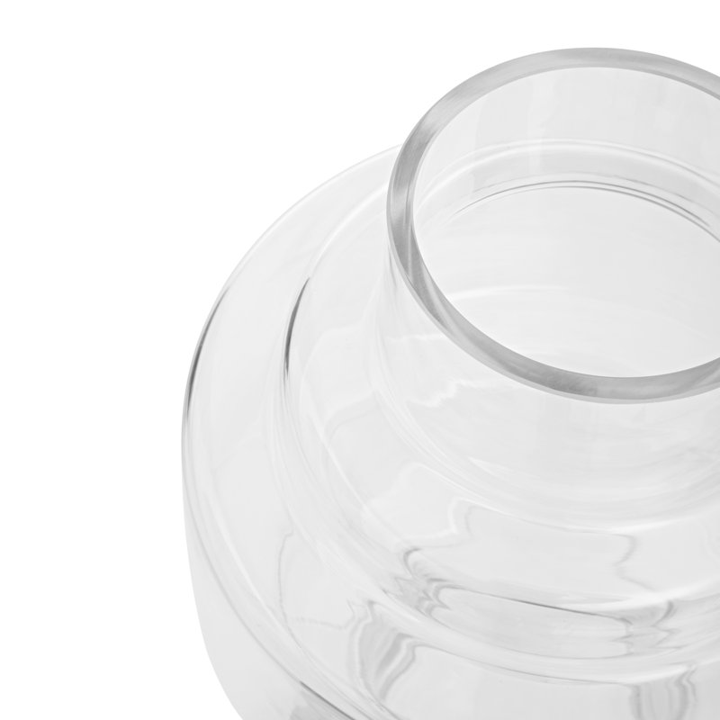 Adrinne Glass Table Vase, Clear