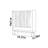 Modern practical storage shoe cabinet