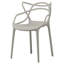  Chaise empilable à dossier croisé