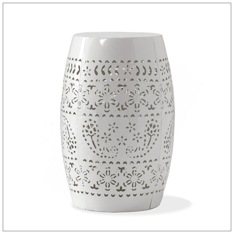 RUBY SIDE TABLE, White